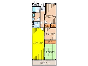 ラフィ－ネ高塚の物件間取画像